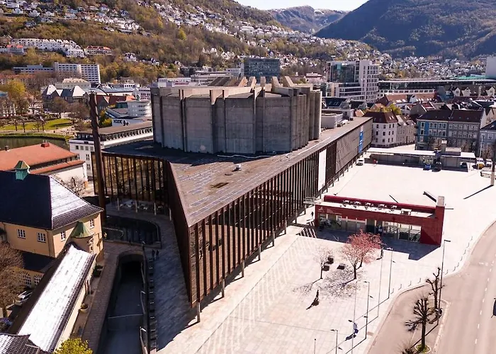 Moderne Midt I Hjertet Av Sentrum * ベルゲン