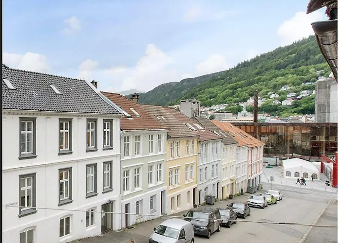 Moderne Midt I Hjertet Av Sentrum